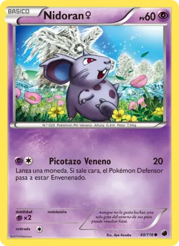 Nidoran♀ · 40
