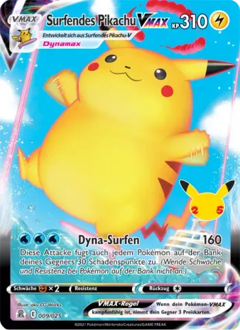 Surfendes Pikachu VMAX · 9