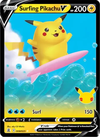 Surfing Pikachu V · 8