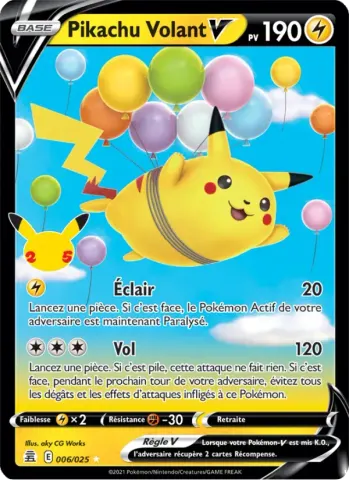Pikachu Volant V · 6
