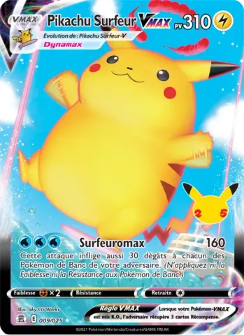 Pikachu Surfeur VMAX · 9