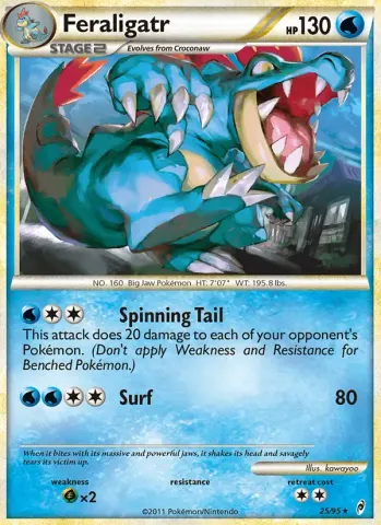 Feraligatr · 25