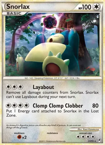 Snorlax · 33