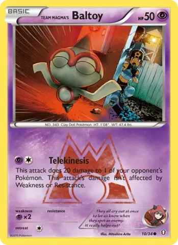 Team Magma's Baltoy · 10