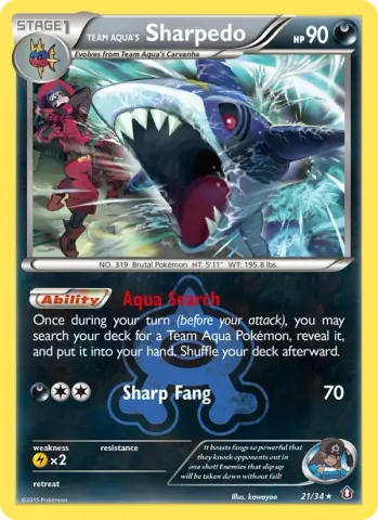 Team Aqua's Sharpedo · 21