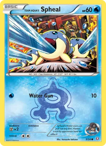 Team Aqua's Spheal · 3