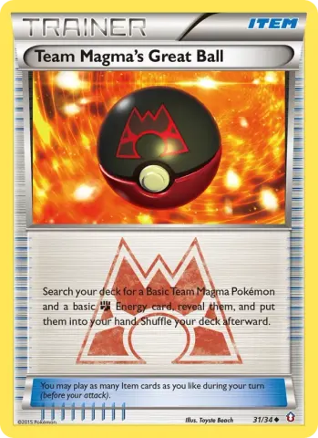 Team Magma's Great Ball · 31