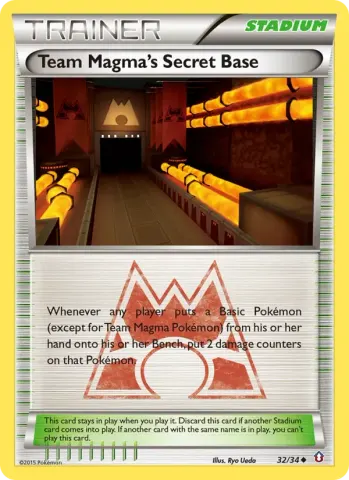 Team Magma's Secret Base · 32