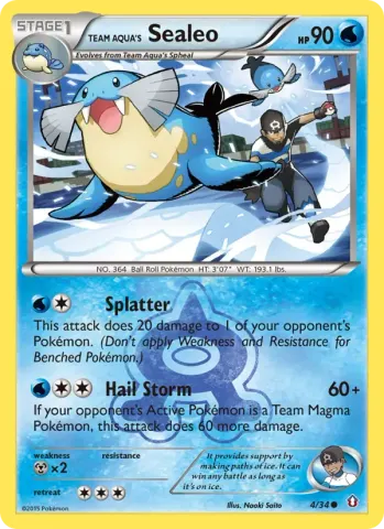 Team Aqua's Sealeo · 4
