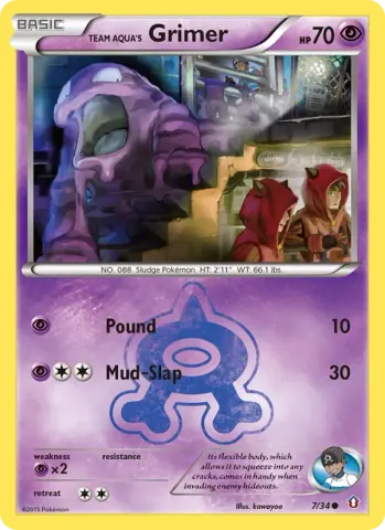 Team Aqua's Grimer · 7