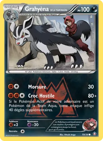 Grahyèna de la Team Magma · 19