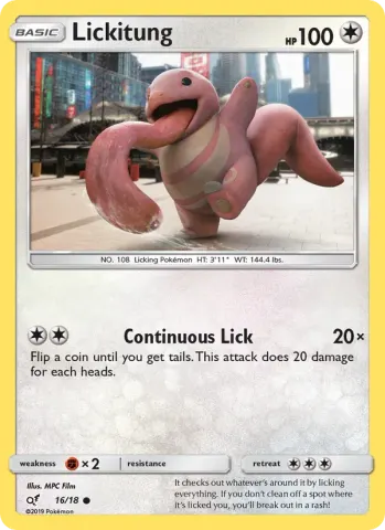 Lickitung · 16