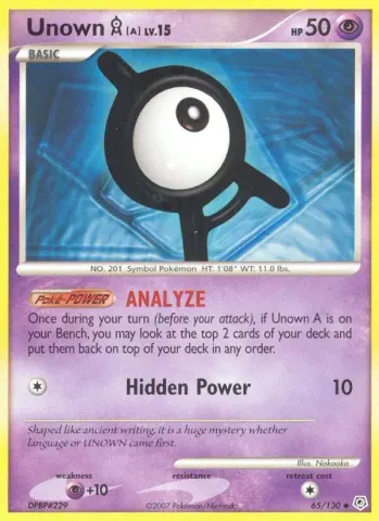 Unown A · 65