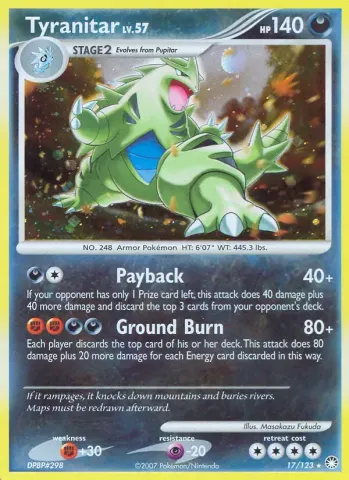 Tyranitar · 17