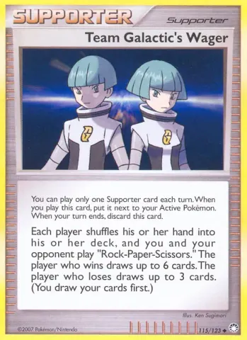 Team Galactic's Wager · 115
