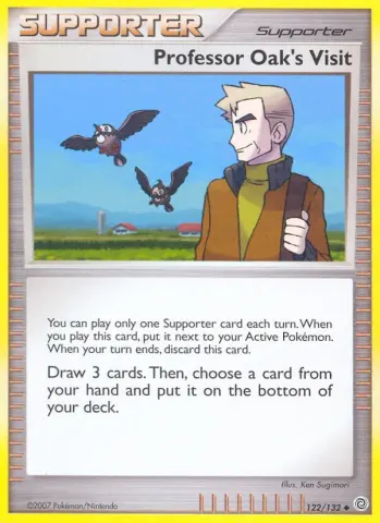 Professor Oak's Visit · 122
