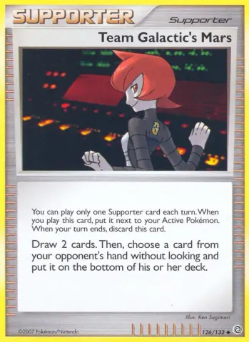Team Galactic's Mars · 126