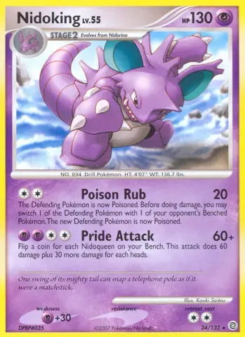 Nidoking · 34