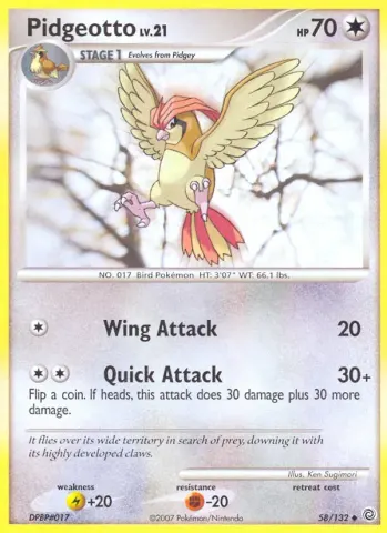 Pidgeotto · 58