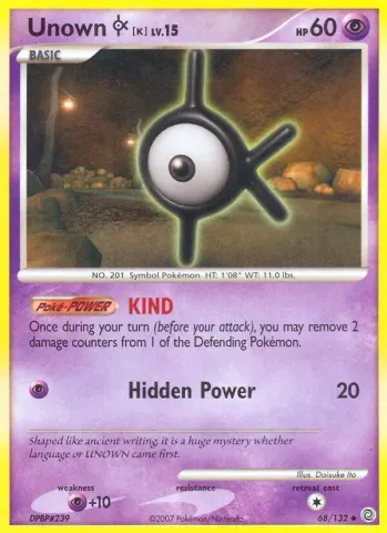 Unown K · 68