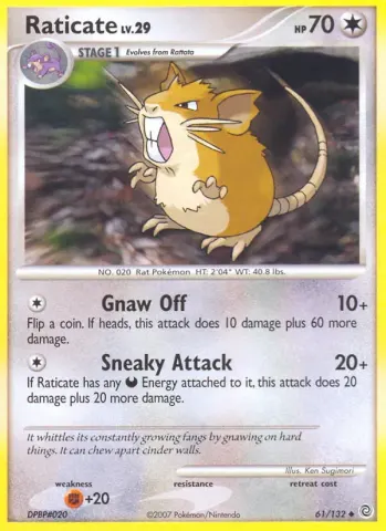 Raticate · 61