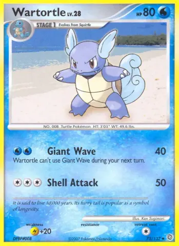 Wartortle · 75