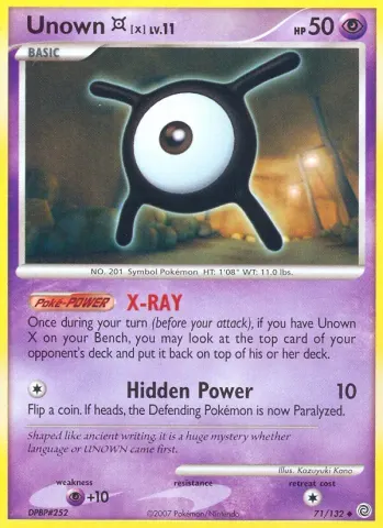 Unown X · 71
