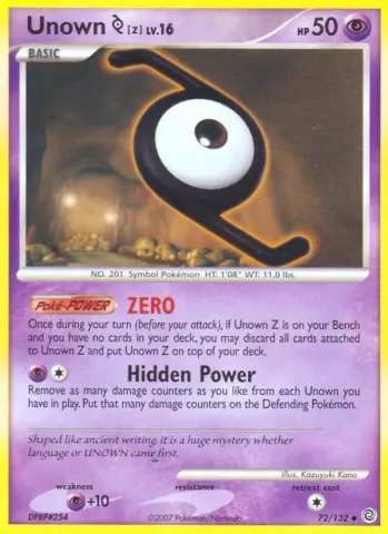 Unown Z · 72