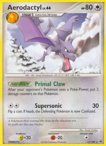 Aerodactyl · 15