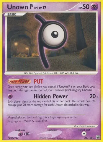 Unown P · 33