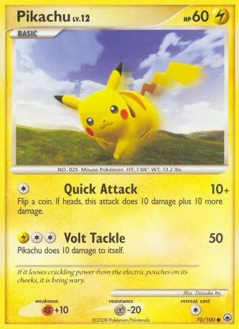 Pikachu · 70