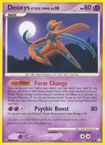 Deoxys Attack Forme · 24