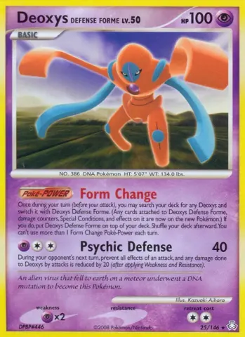 Deoxys Defense Forme · 25