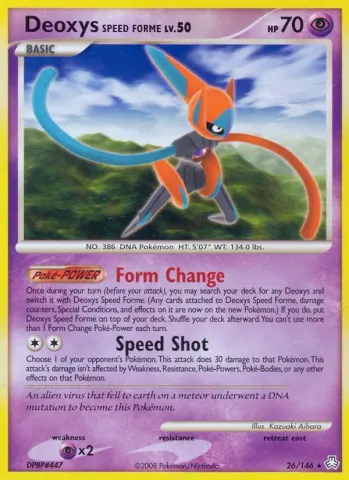 Deoxys Speed Forme · 26