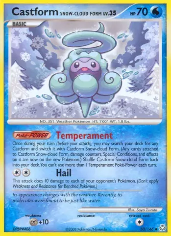 Castform Snow-cloud Form · 50