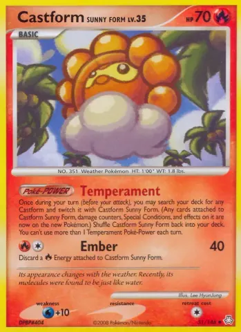 Castform Sunny Form · 51