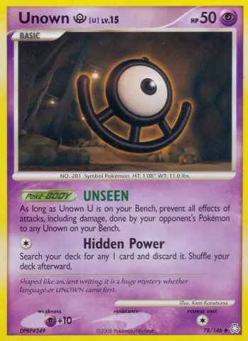 Unown U · 78