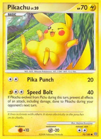 Pikachu · 70
