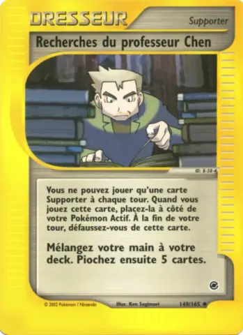 Recherches du professeur Chen · 149