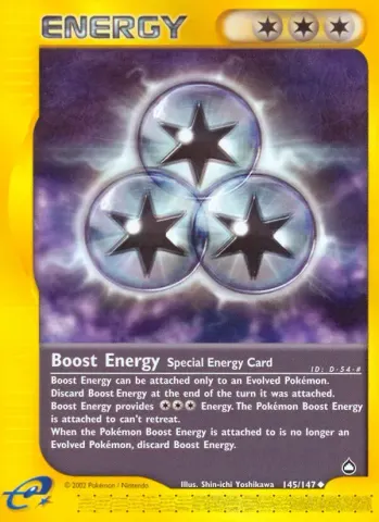 Boost Energy* · 145