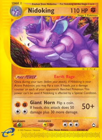 Nidoking · 24