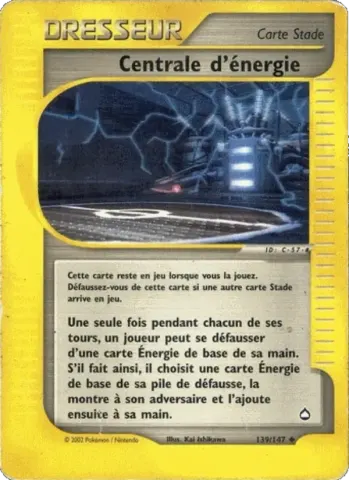 Centrale d'énergie · 139