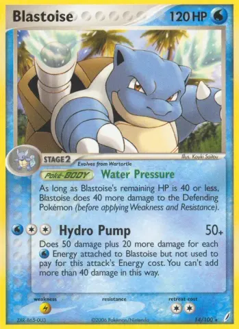 Blastoise · 14