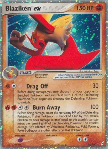 Blaziken ex · 90