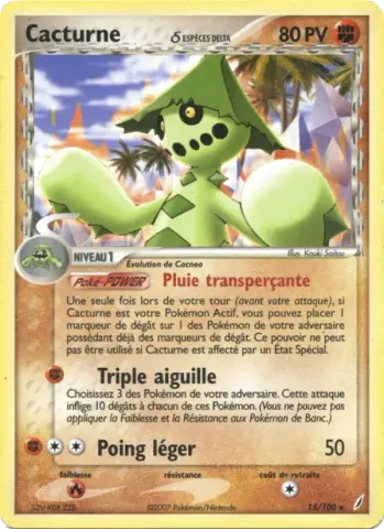 Cacturne δ · 15