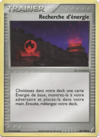 Recherche d'énergie · 86