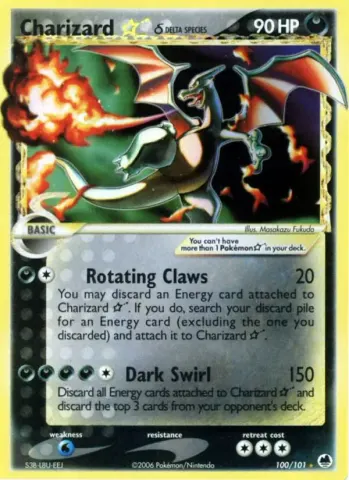 Charizard ☆ δ · 100