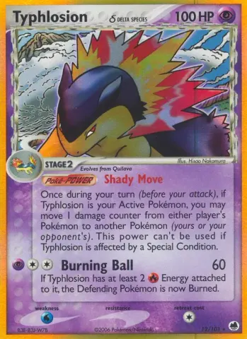 Typhlosion δ · 12
