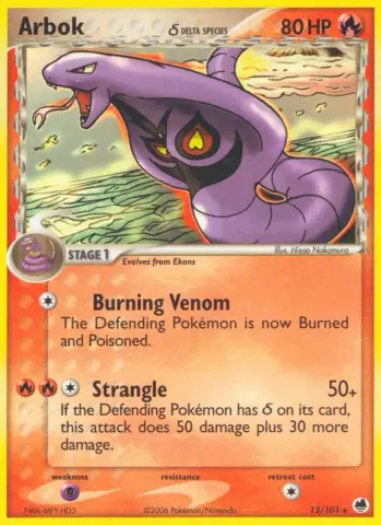 Arbok δ · 13
