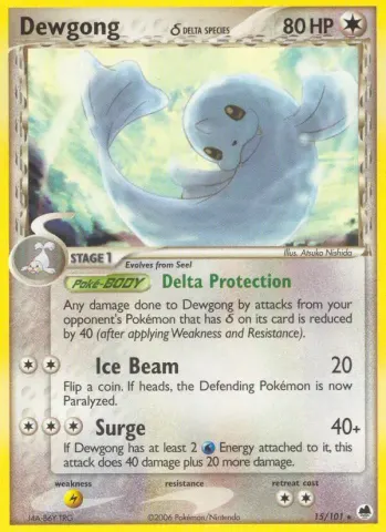 Dewgong δ · 15